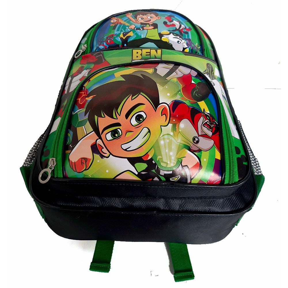 Tas Sekolah Anak Laki laki TK Paud BONUS BOTOL Nusa Stumble Boboiboy Ben 10 Free Fire Batman Prada