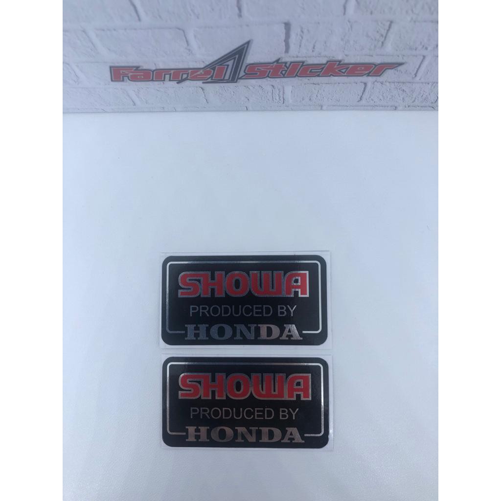 Stiker Shock Sticker showa honda