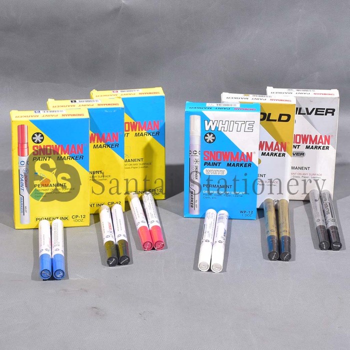 

Segera Miliki Spidol Snowman Paint Marker Permanent Bergaransi