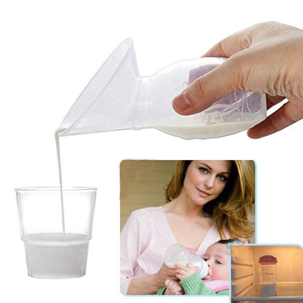 V Cool Manual Breastmilk Pump with Lid 100% BPA Free Silicone Pompa ASI Manual