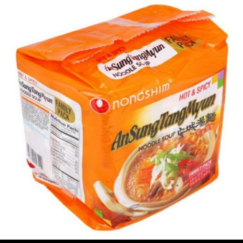 

Nongshim AnsungTangmyun multi 625gr(5pcs)