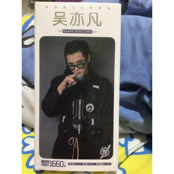 KRIS WU POSTCARD KARTU POS EXO KPOP CPOP KRIS WU YIFAN IMPORTED