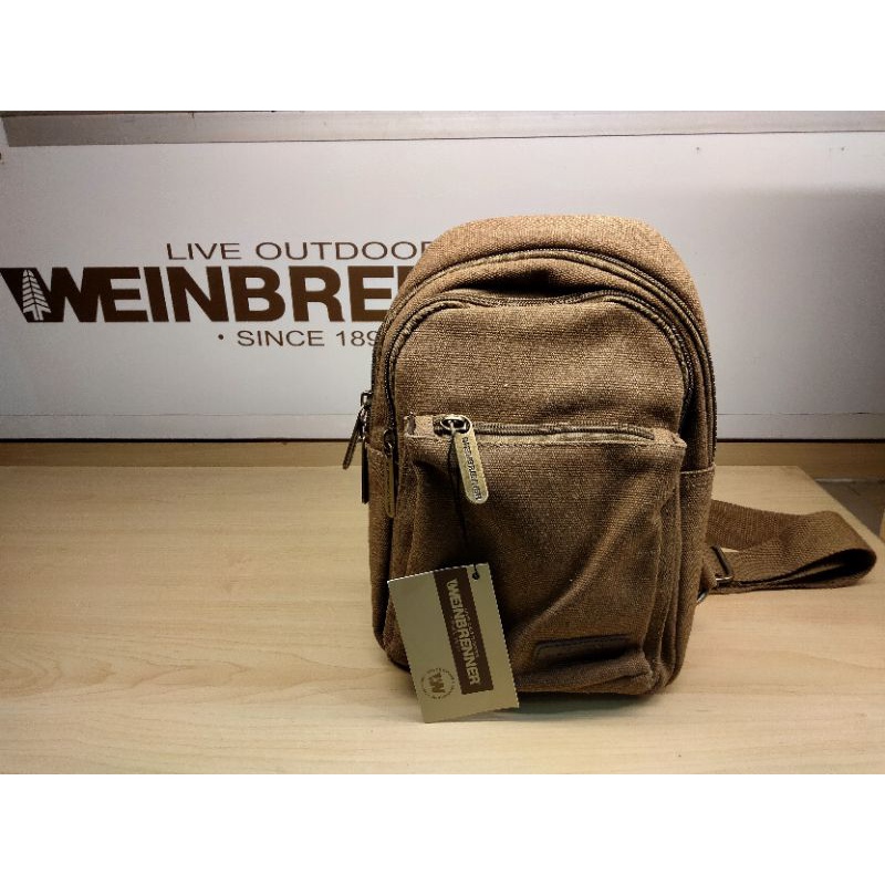 Tas Selempang Pria Bata Weinbrenner Original Bahan Kain Awet Model Terbaru