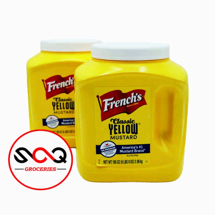 

French's Classic Yellow Mustard 2.98 Kg / 105 oz