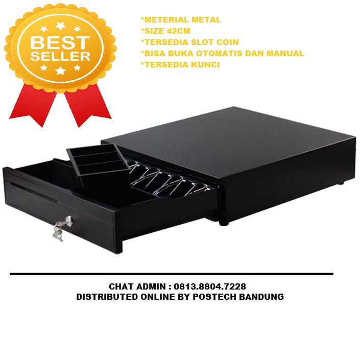 LACI UANG KASIR EPPOS ORIGINAL SIZE 42MM [CASH DRAWER]