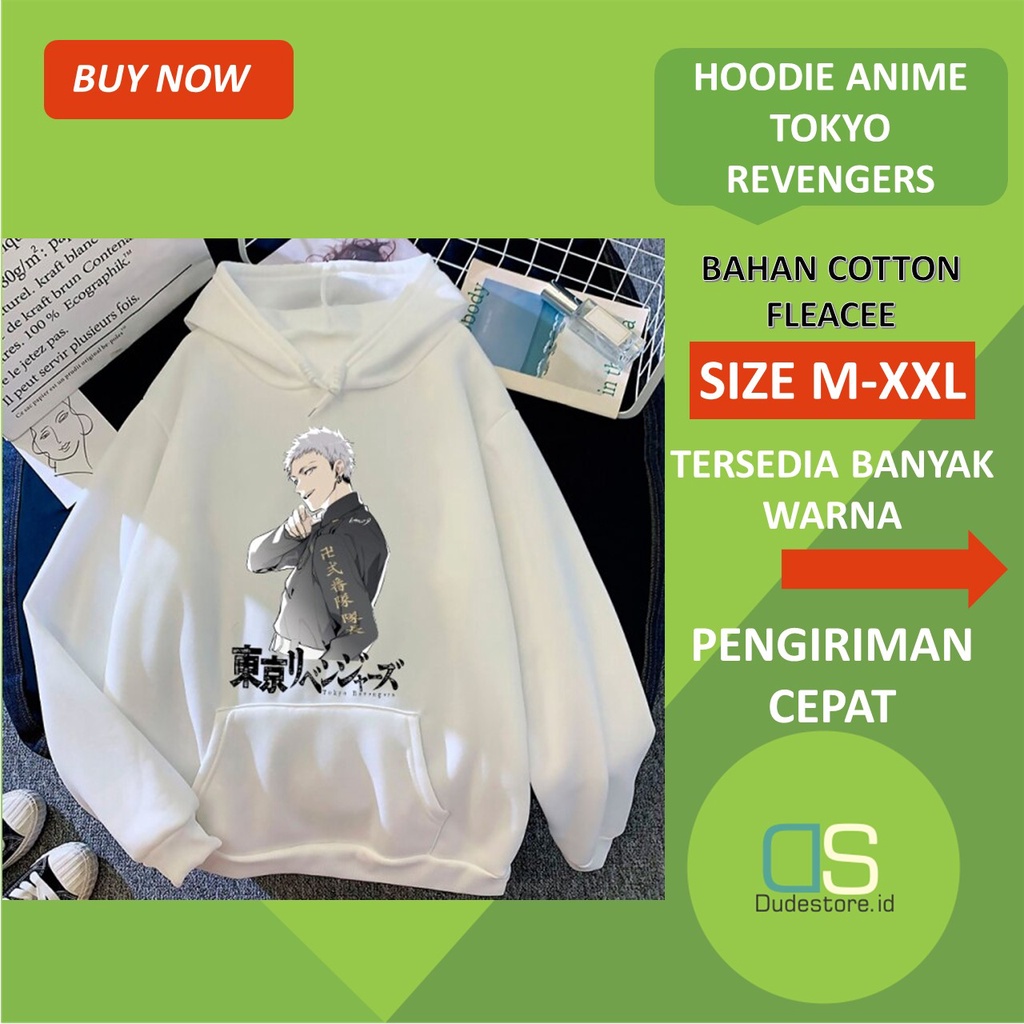 Hoodie Kekinian Harajuku Style Anime Jepang Hudie Pria Pullover Jumper Takashi Mitsuya Tokoh Anime T