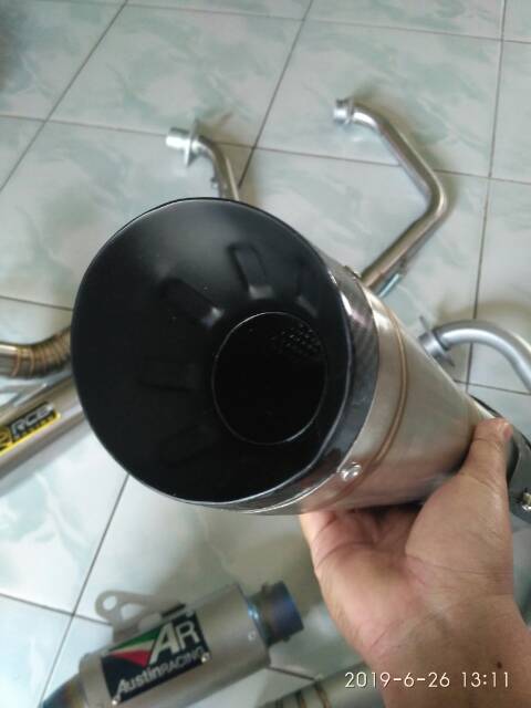 KNALPOT R9 H2 R15 vixion cbr gsx