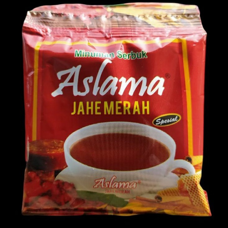 Jahe merah aslama sachet