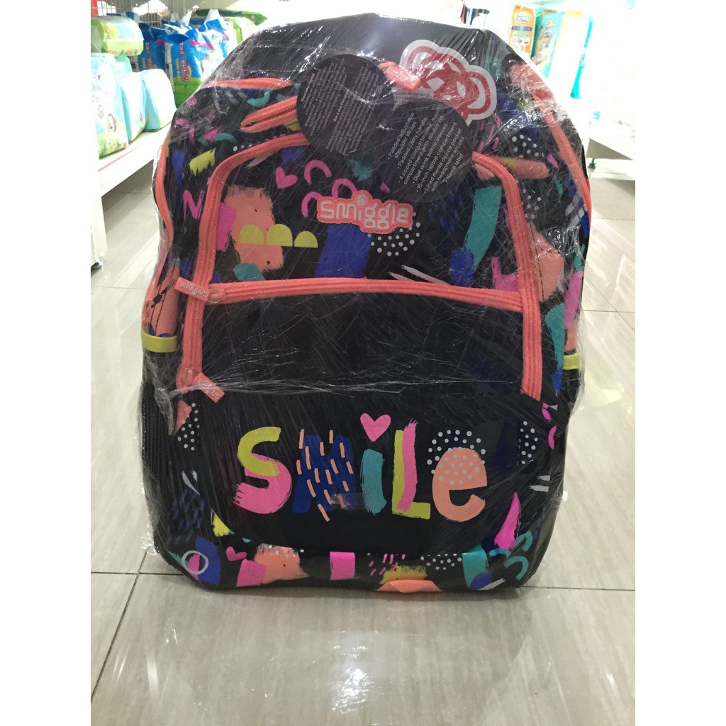 Smiggle backpack Classic smile | Shopee Indonesia