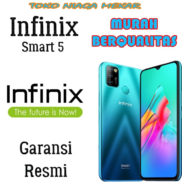 Infinix Smart 5 2/32GB + 3/64GB Garansi Resmi