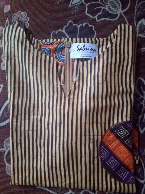 Tunik Rania Batik Wanita Modis Kekinian