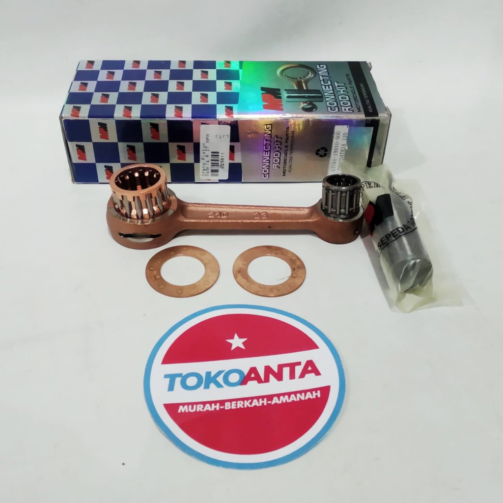 Con Rod Stang Piston Seher Seker Motor Suzuki Satria R 2 Tak 2Tak