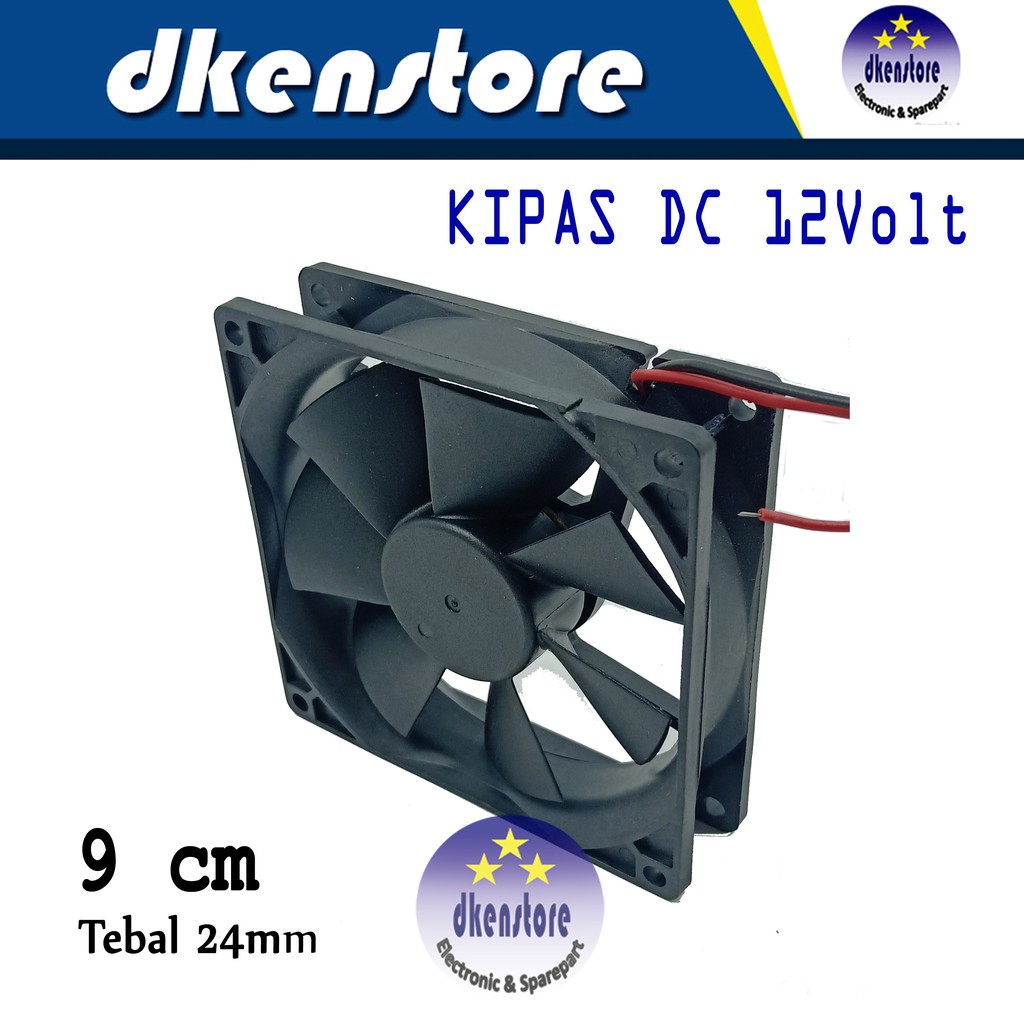 Kipas DC 12Volt 9cm