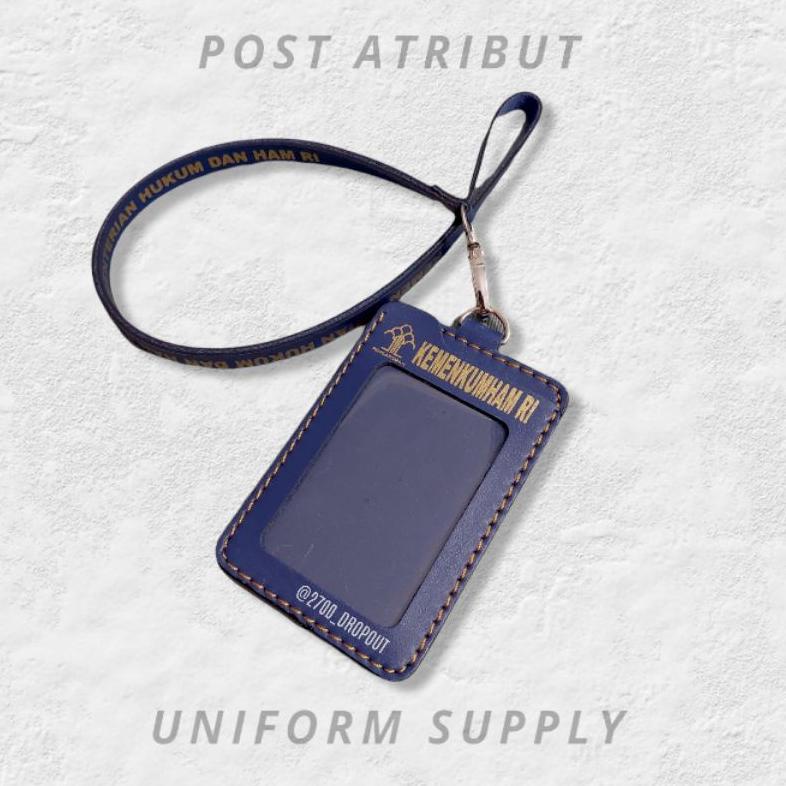 

[KODE PRODUK SHQN79378] ID Card KEMENKUMHAM Lux Kulit / Tempat ID Card Pengayoma / Atribut Kumham/ Atribut Lapas