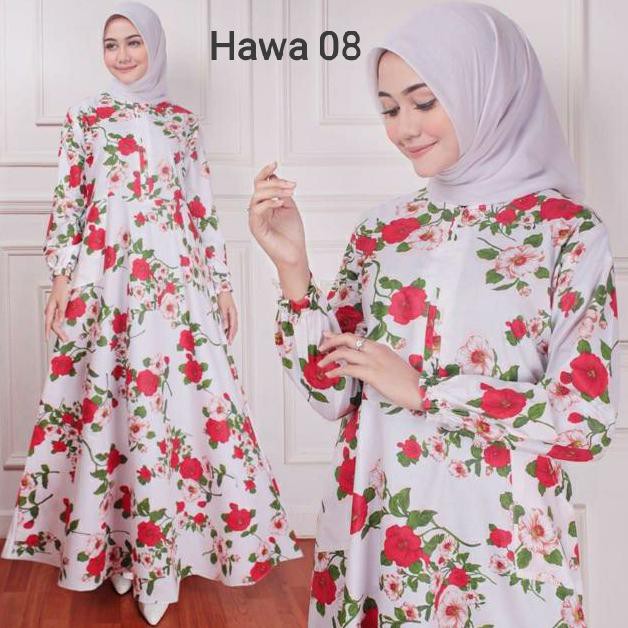 TERMURAH Gamis hawa motif