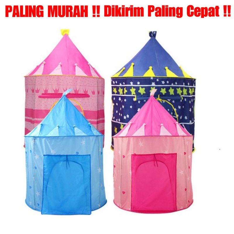 TENDA ANAK CASTLE JUMBO Camping Tent Bentuk Istana Kastel