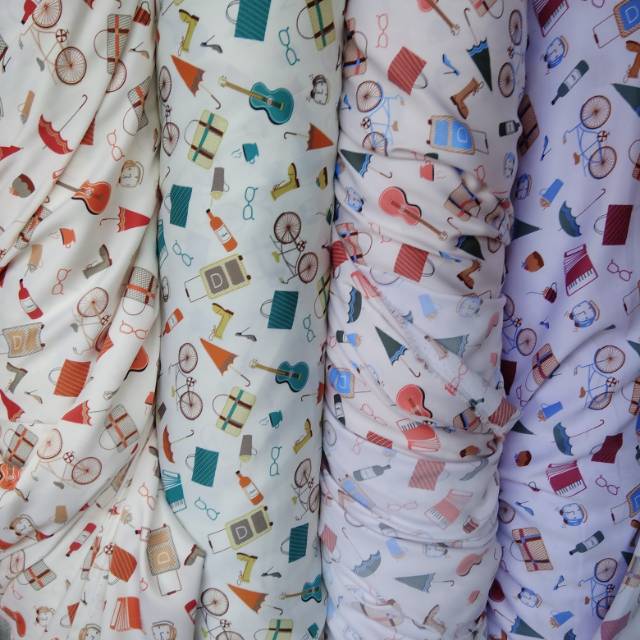 Kain maxmara motif murah stok terbatas per setengah