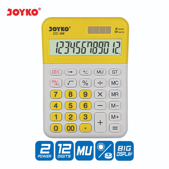 

Kalkulator Joyko CC-36 12 Digit