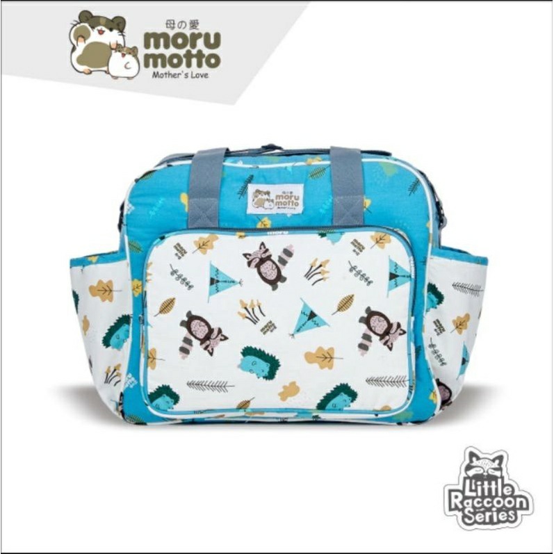 Moru Motto Large Diaper Bag Little Raccoon Series MMT7002