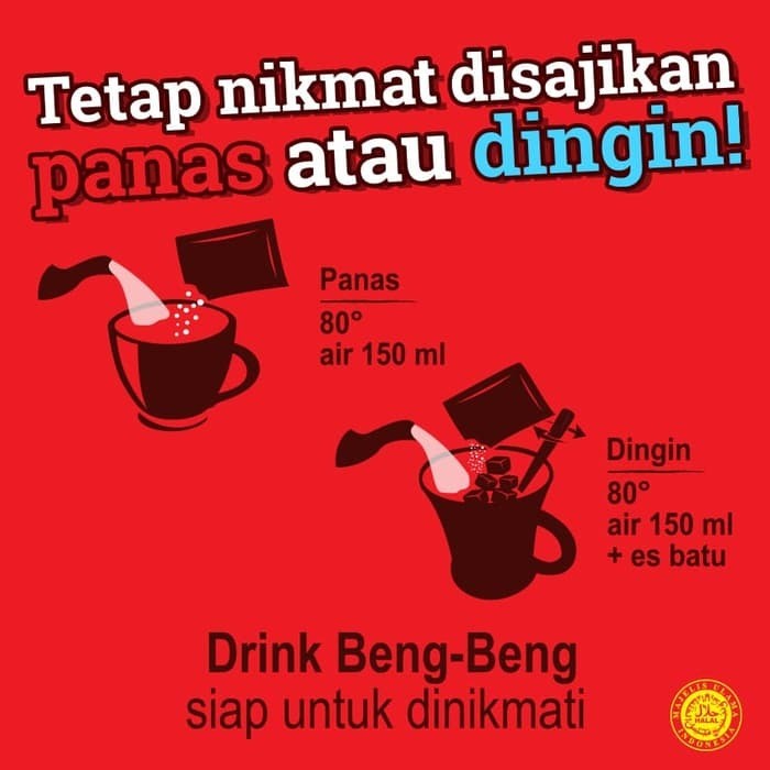 

G02G Drink Beng Beng Chocolate Pouch 10 Sachet @30 Gr Ds5Gh