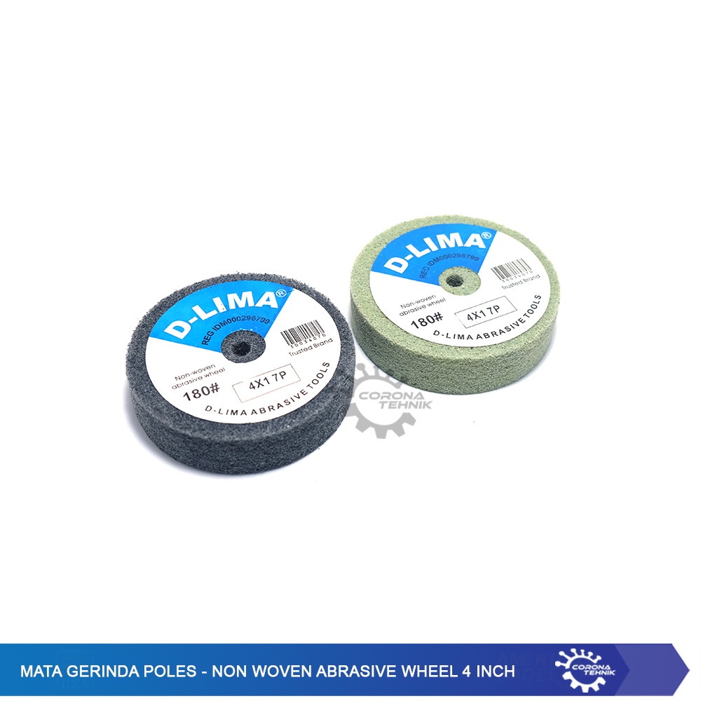 Non Woven Abrasive Wheel 4 Inch - Mata Gerinda Poles