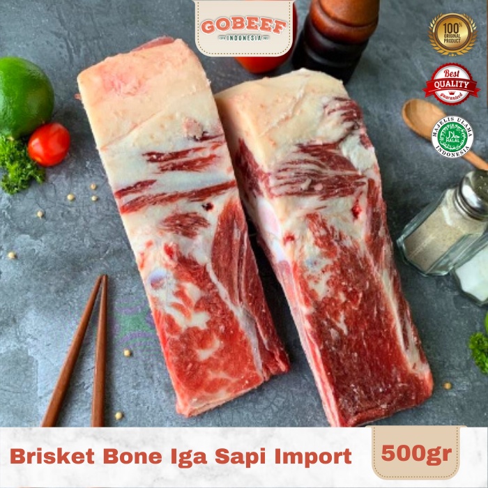 

Brisket Bone Tulang Iga Sapi Import Segar 500 gram