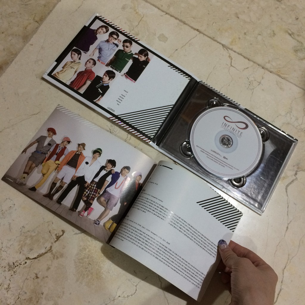 Infinite 1st Mini Album "First Invasion" Album Only // NO POSTER