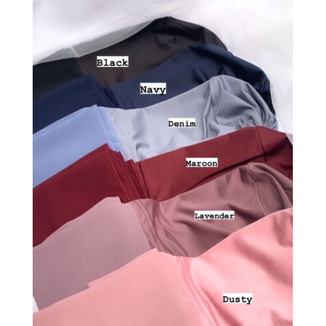 𝗖𝗮𝗿𝗲.𝗶𝗻  Pashmina Inner 2in1 / Pashmina Instan Iner Bando Ceruty Babydoll 180X75 PREMIUM QUALITY