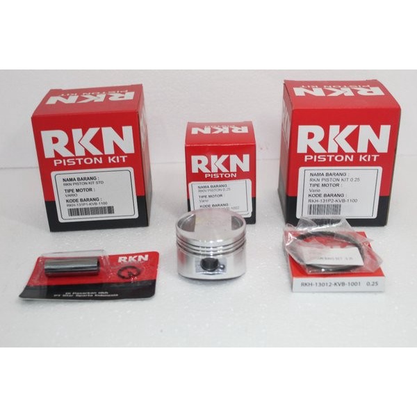 Seher Piston Kit Honda Vario 110 Lama Karbu KVB OS STD 0.25 0.75 1.00