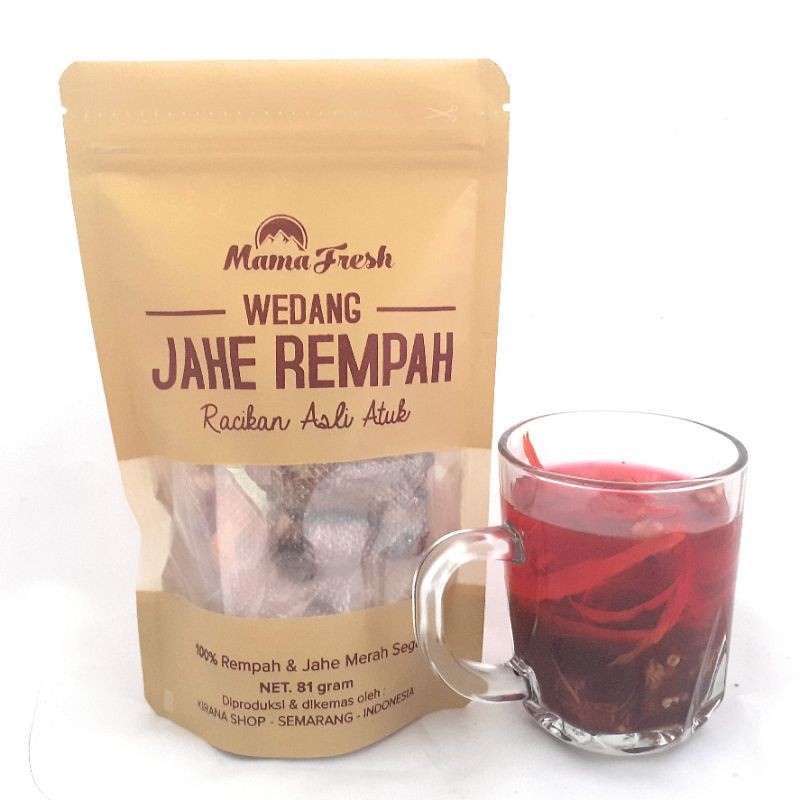 

Mama Fresh Wedang Jahe Rempah 2-4 takar saji
