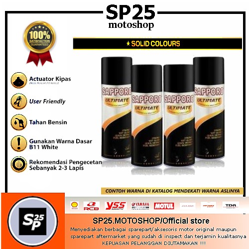 

CAT SEMPROT SAPPORO ULTIMATE - SOLID COLOURS