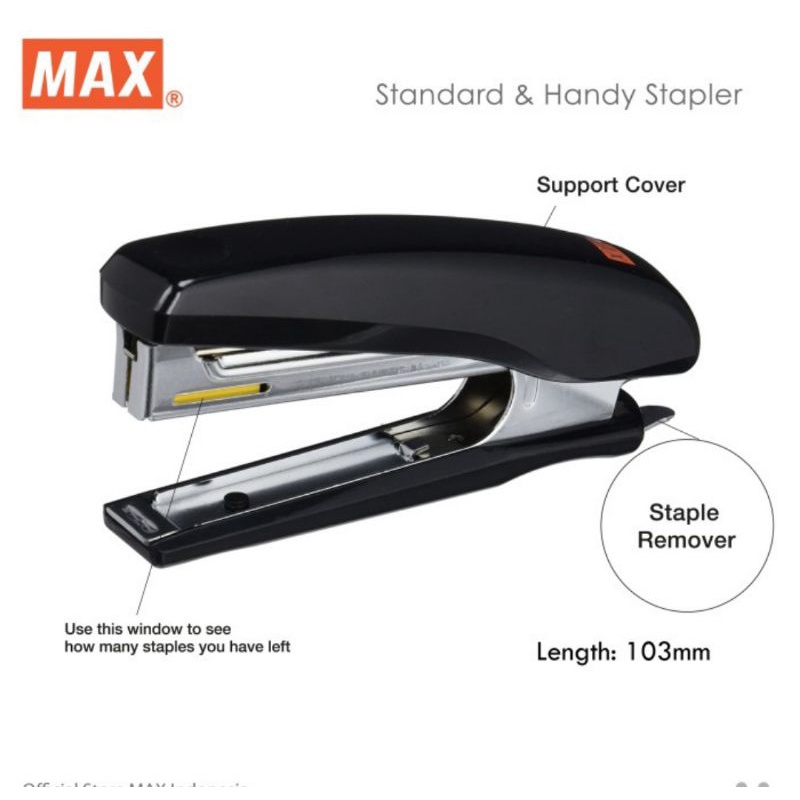 Stapler max HD10D staples stepler