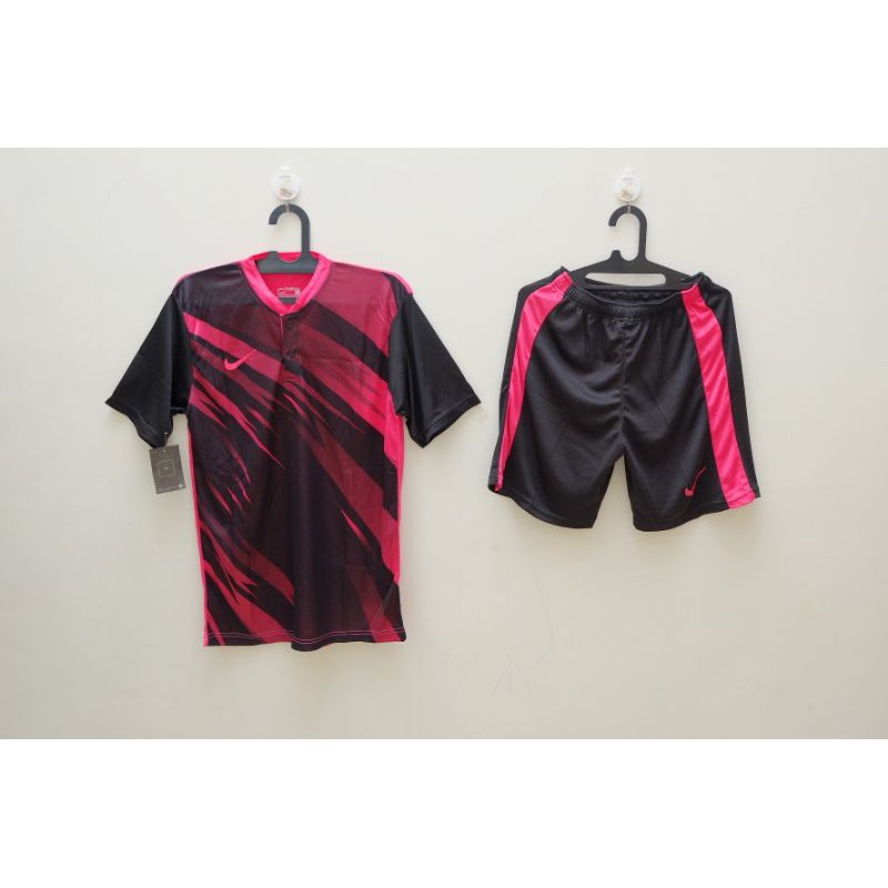 Jersey Futsal Jersey Sepakbola Printing nike pink kancing printing