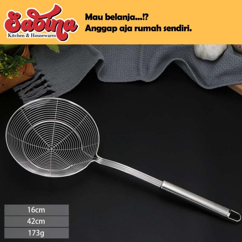 Spatula Jaring Jala Alat Masak Goreng Dapur Spider Mesh SPIMMER