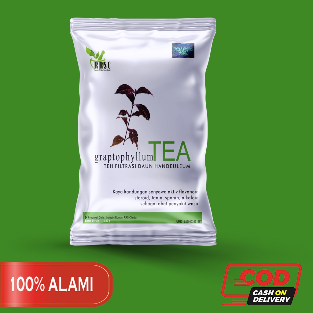 

TEH FILTRASI DAUN HANDEULEUM (UNGU)