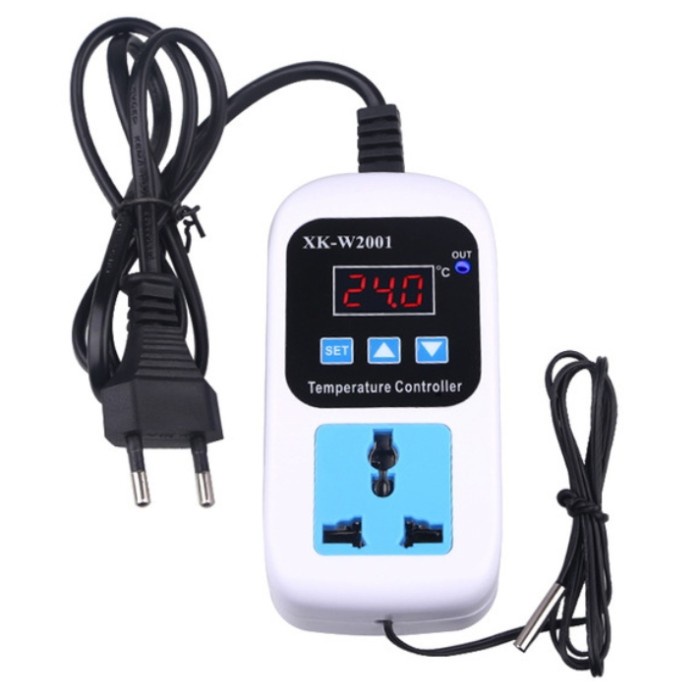 Stop kontak digital Thermostat Timer switch Probe-XK-W2001