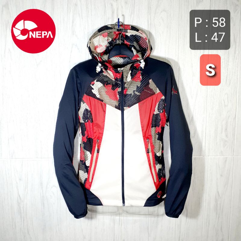 SPESIAL EDITION - Jaket Outdoor Camo Windbreaker Ultra Light NEPA Ultratrek Bekas Second Original