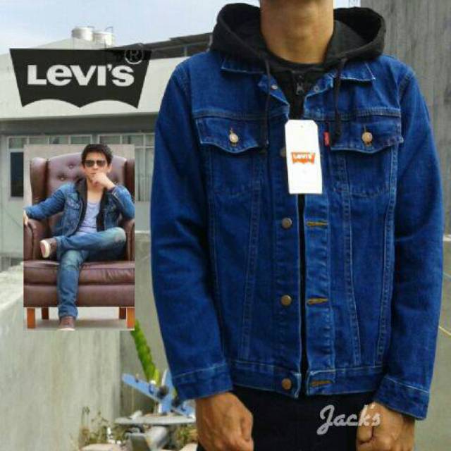 Jaket Jeans Ariel Noah Biowash Kupluk Hitam | Jaket Jeans Murah | Jaket Jeans Premium
