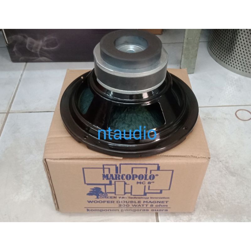 Speaker woofer MARCOPOLO MC 8"Double magnet Marcopolo