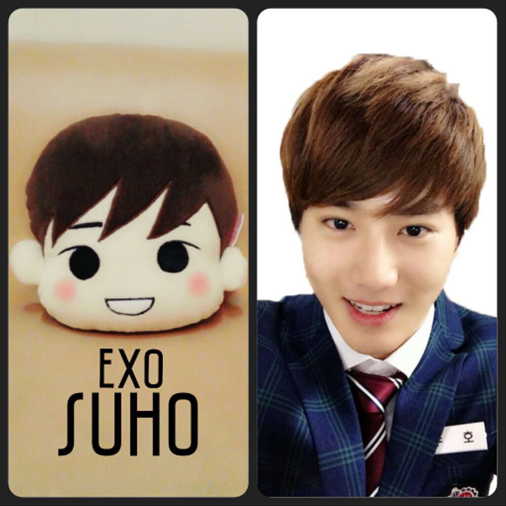[Promo] boneka bantal korea kpop exo suho / kado hadiah unik murah Murah