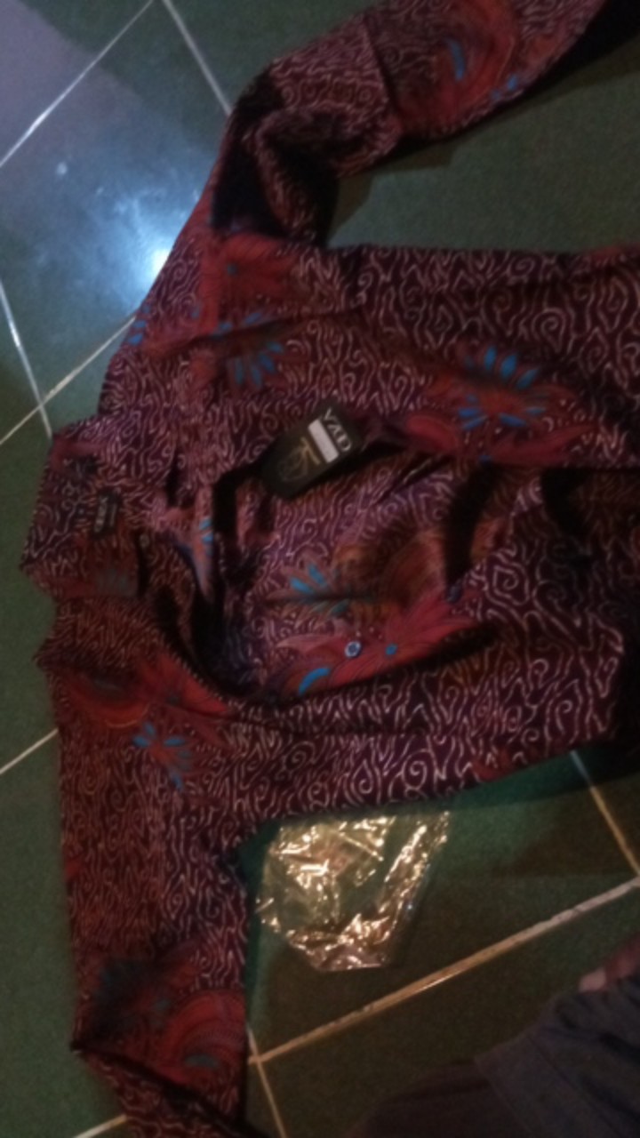 Kemeja Batik Odza Classic Baju Batik Pria Lengan Panjang