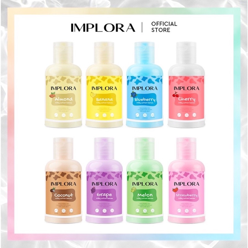 IMPLORA milky lotion serum 60ml