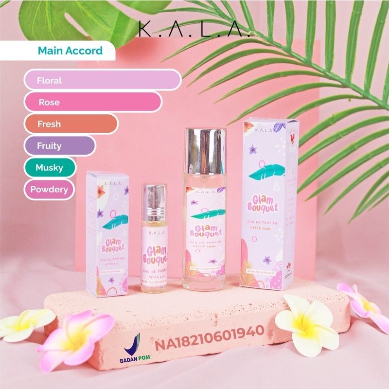 KALA Parfum Roll On Glam Bouquet