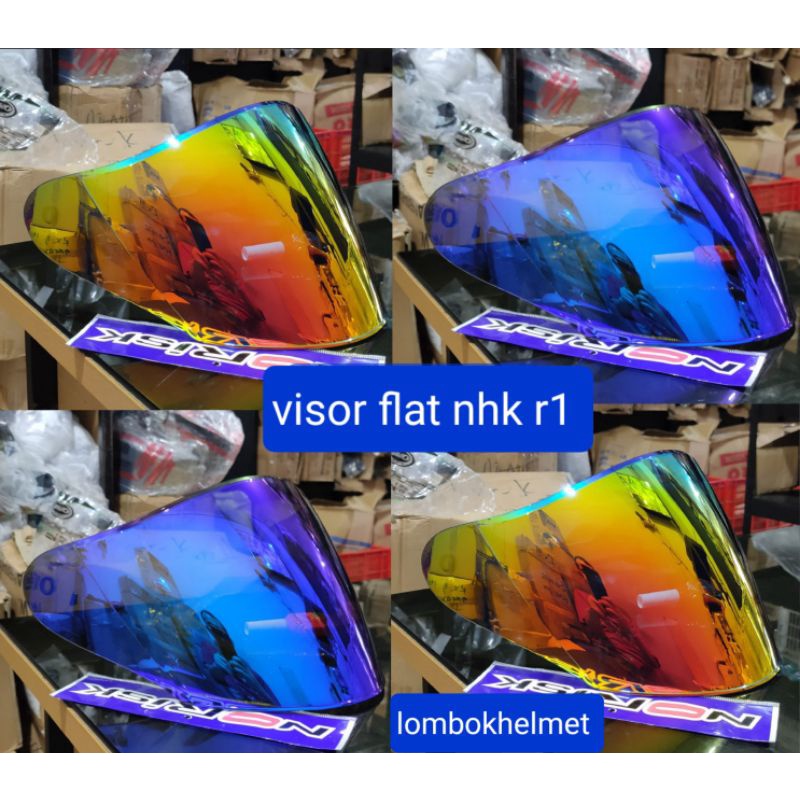 visor NHK R1/visor iridium NHK R1/visor flat NHK R1/visor helm NHK R1