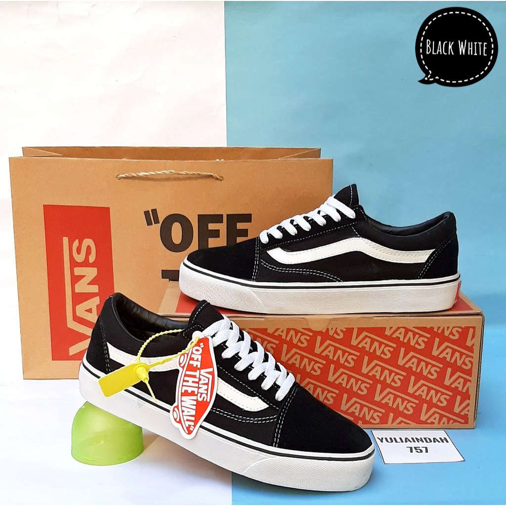 PROMO !!! Sepatu Vans OldSkool Premium Import China - Sepatu Old School - Sneakers Pria - Sneakers OldSkool - Sepatu Authentic