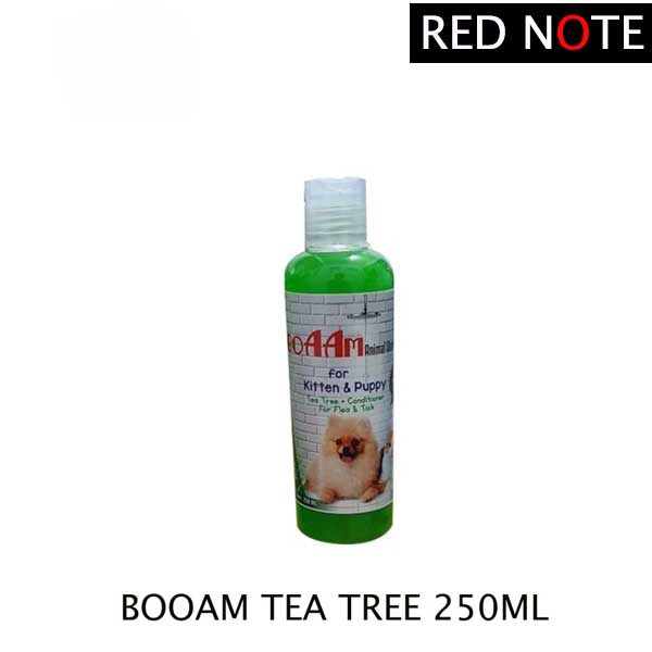 Shampoo BOAAM Tea Tree for Flea &amp; Tick 250ml - Anti Kutu Jamur