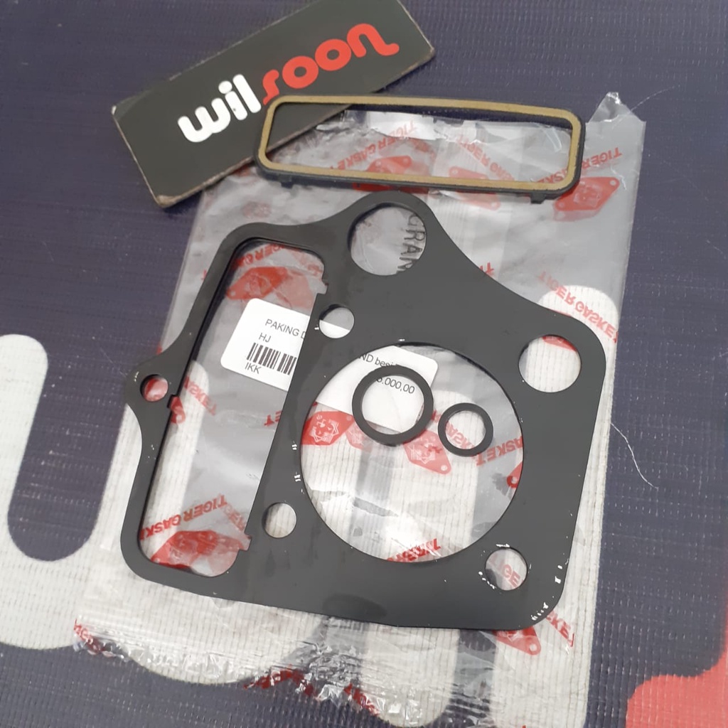 Paking Gasket Blok Cylinder Head Block Seher Dexel Besi Honda Grand / Supra / Astrea / Win / Dream /