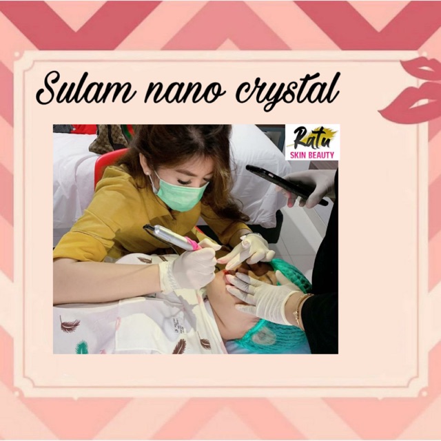 Sulam bibir nano crystal cuma 800rb ajaa