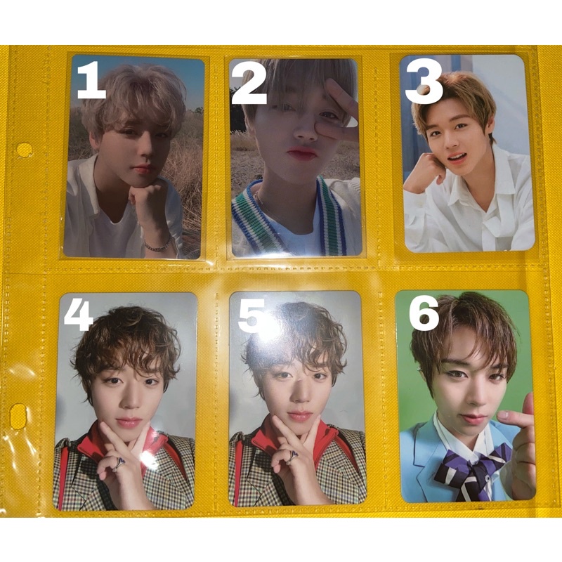 Park Jihoon Photocards