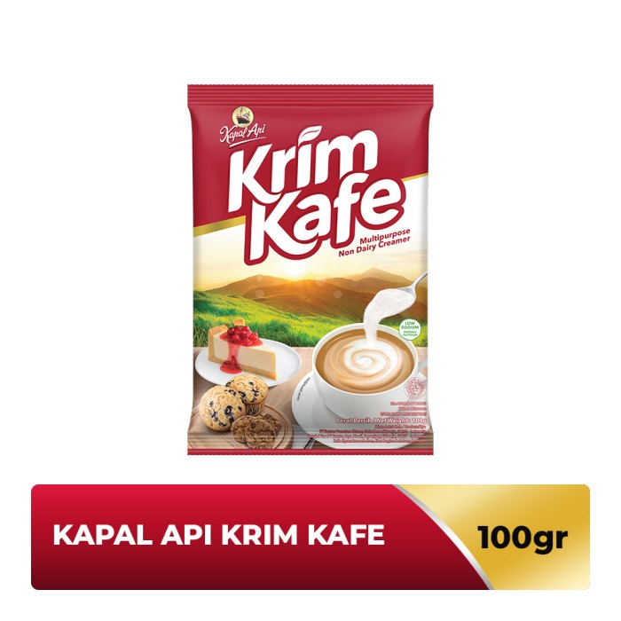 

TERMURAH Krimer KAPAL API Krim Kafe 100 gr